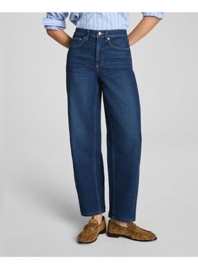 NWT SPANXshape™ Authentic 360 Barrel Leg Jeans size M